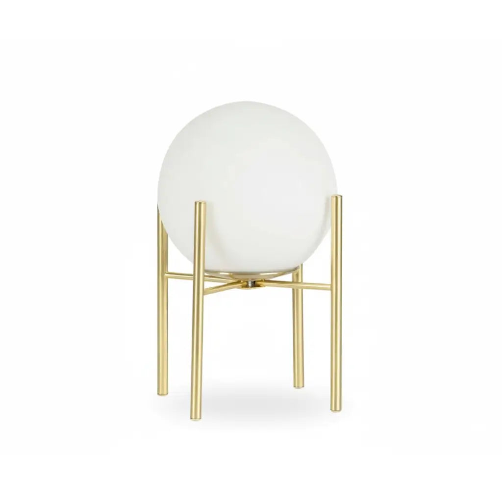 Lampe de Table Boule Métal