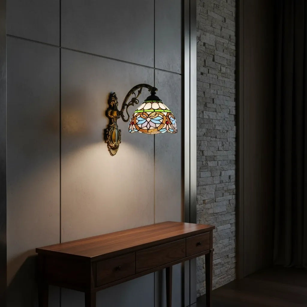 Applique Murale Vitrail Tiffany