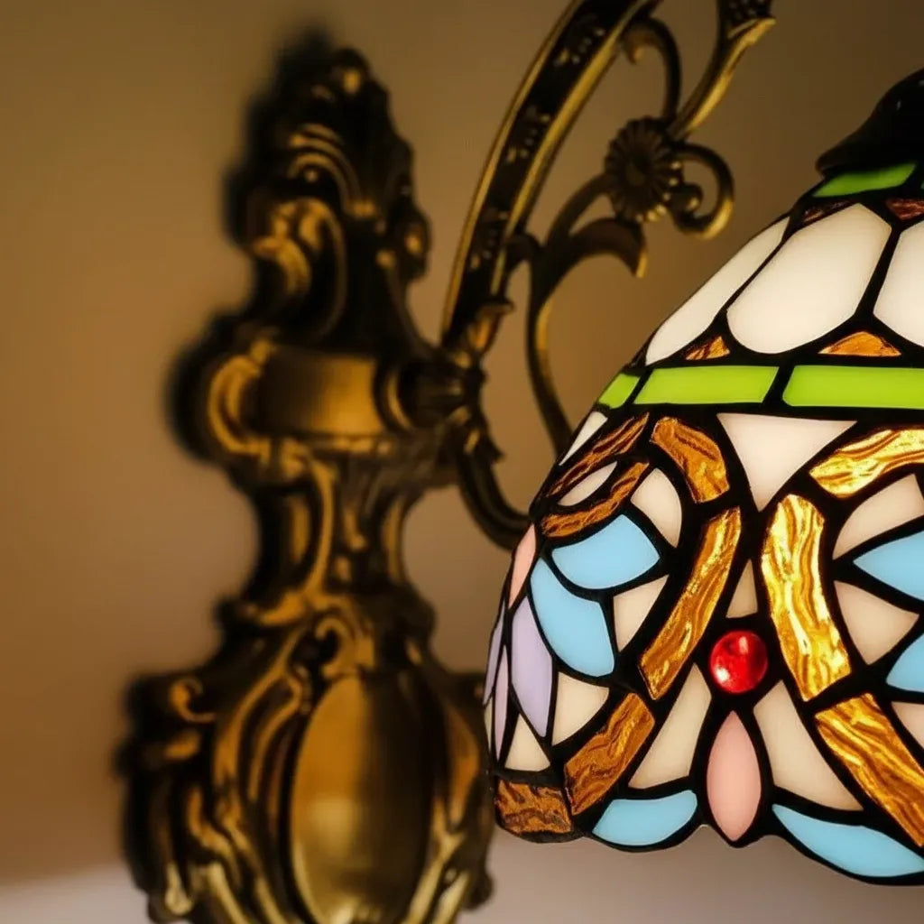Applique Murale Vitrail Tiffany
