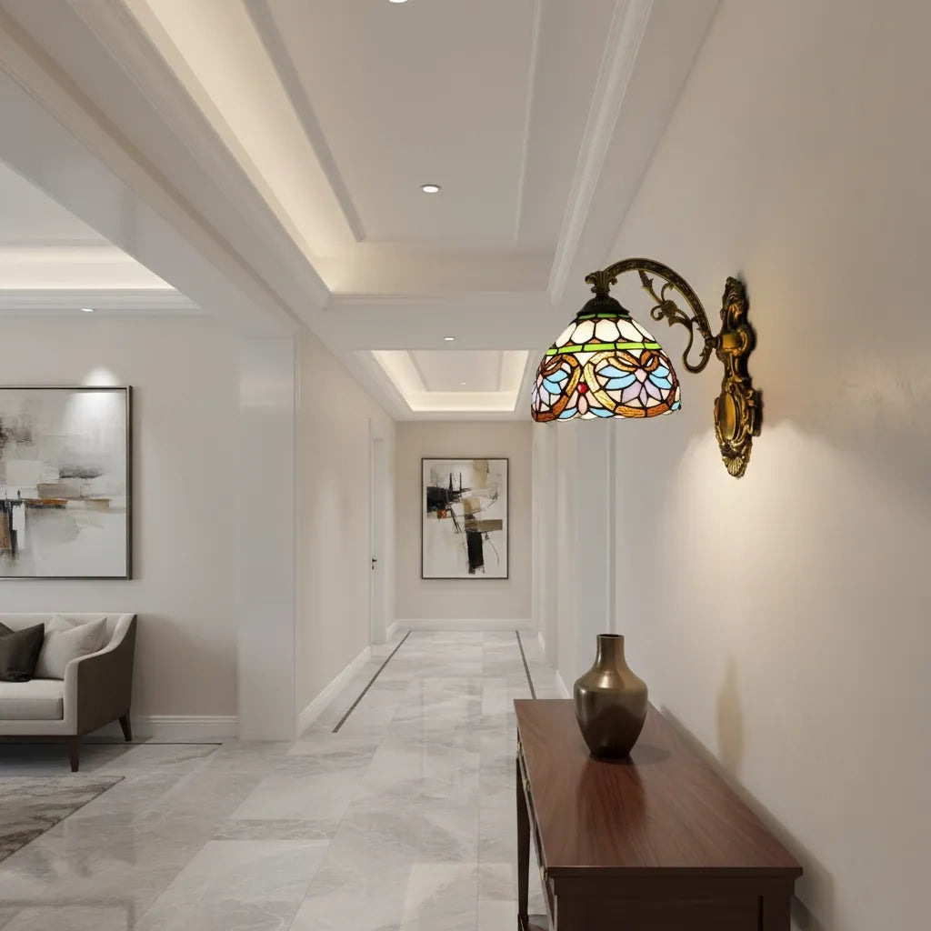 Applique Murale Vitrail Tiffany