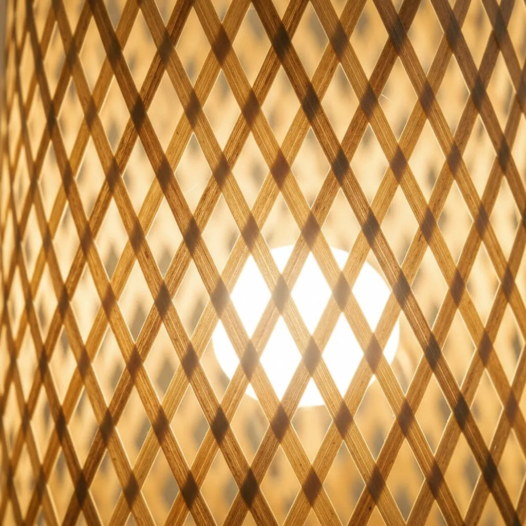 Lampadaire Bambou