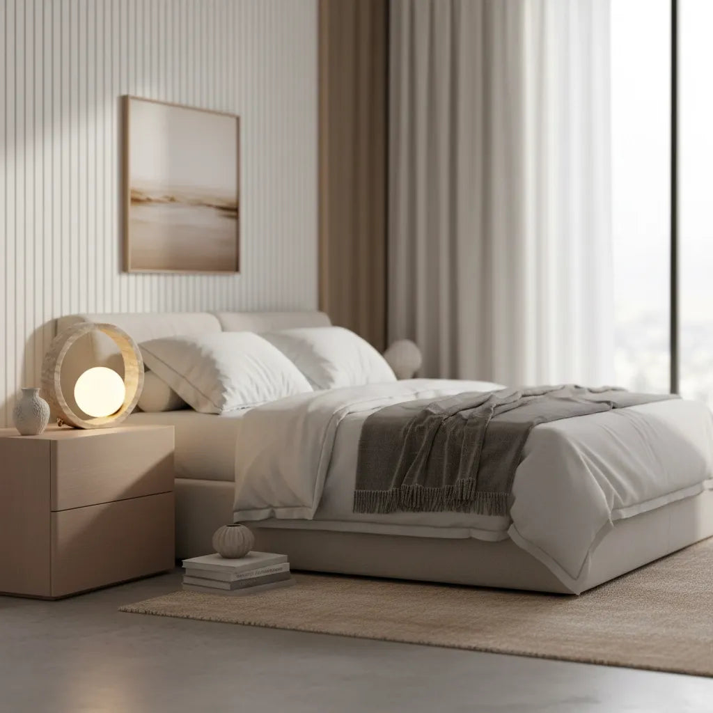 Lampe à Poser Travertin