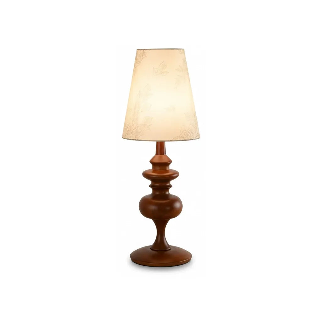 Lampe Bois Vintage