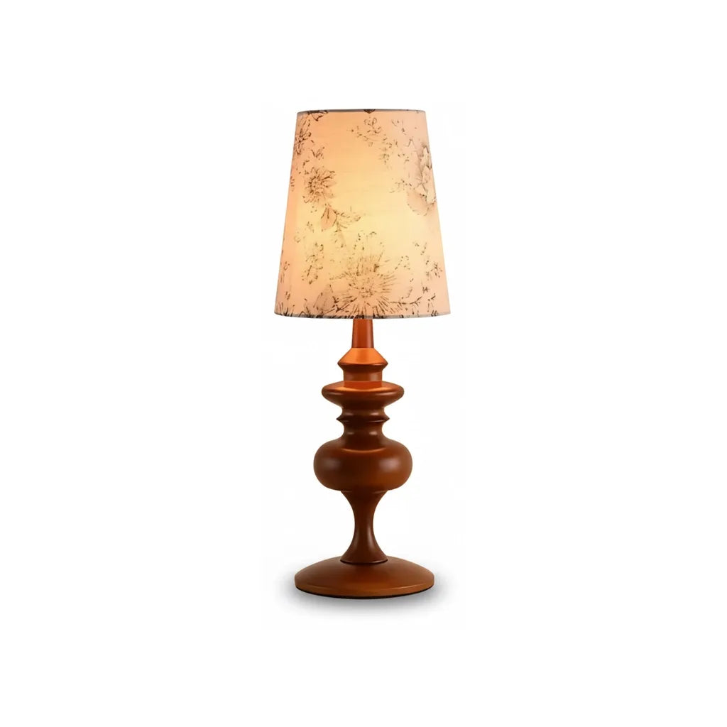 Lampe Bois Vintage