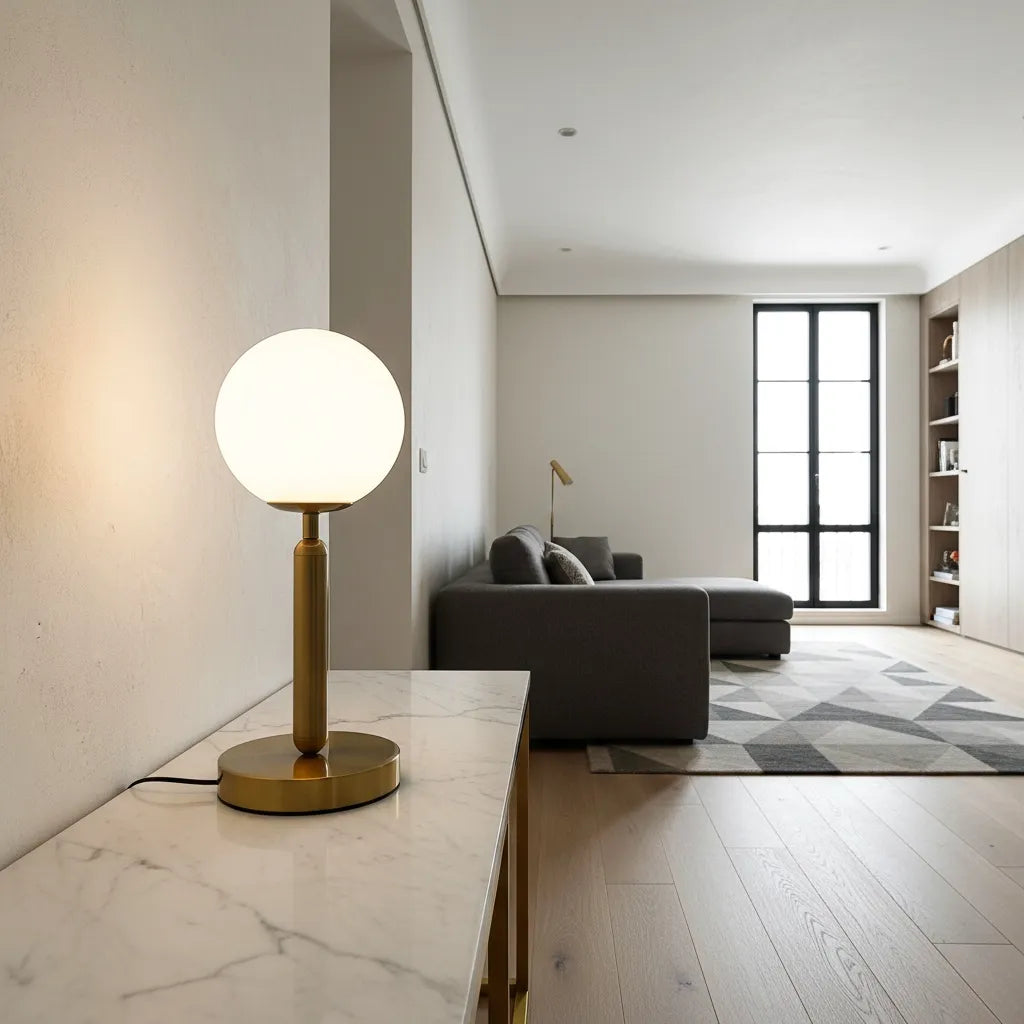 Lampe Boule à Poser