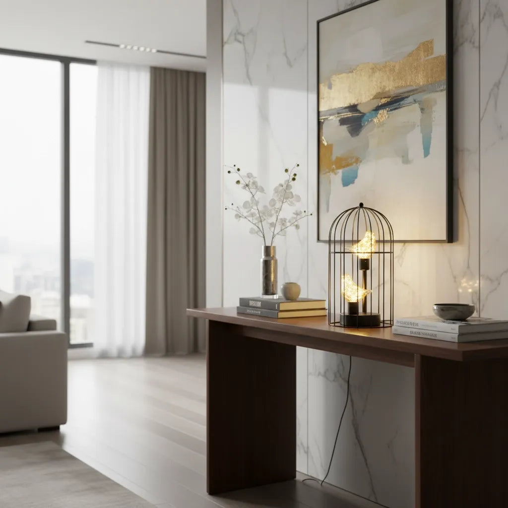 Lampe Cage à Oiseaux