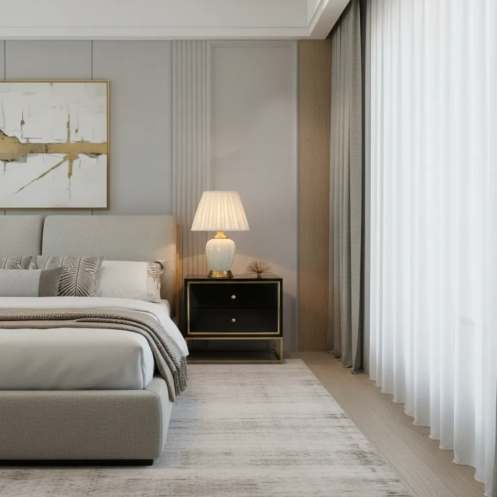 Lampe Céramique Blanche