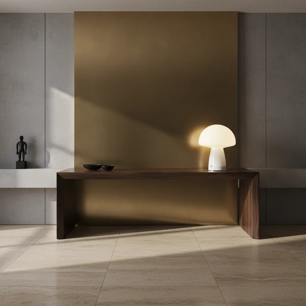 Lampe Champignon Blanc