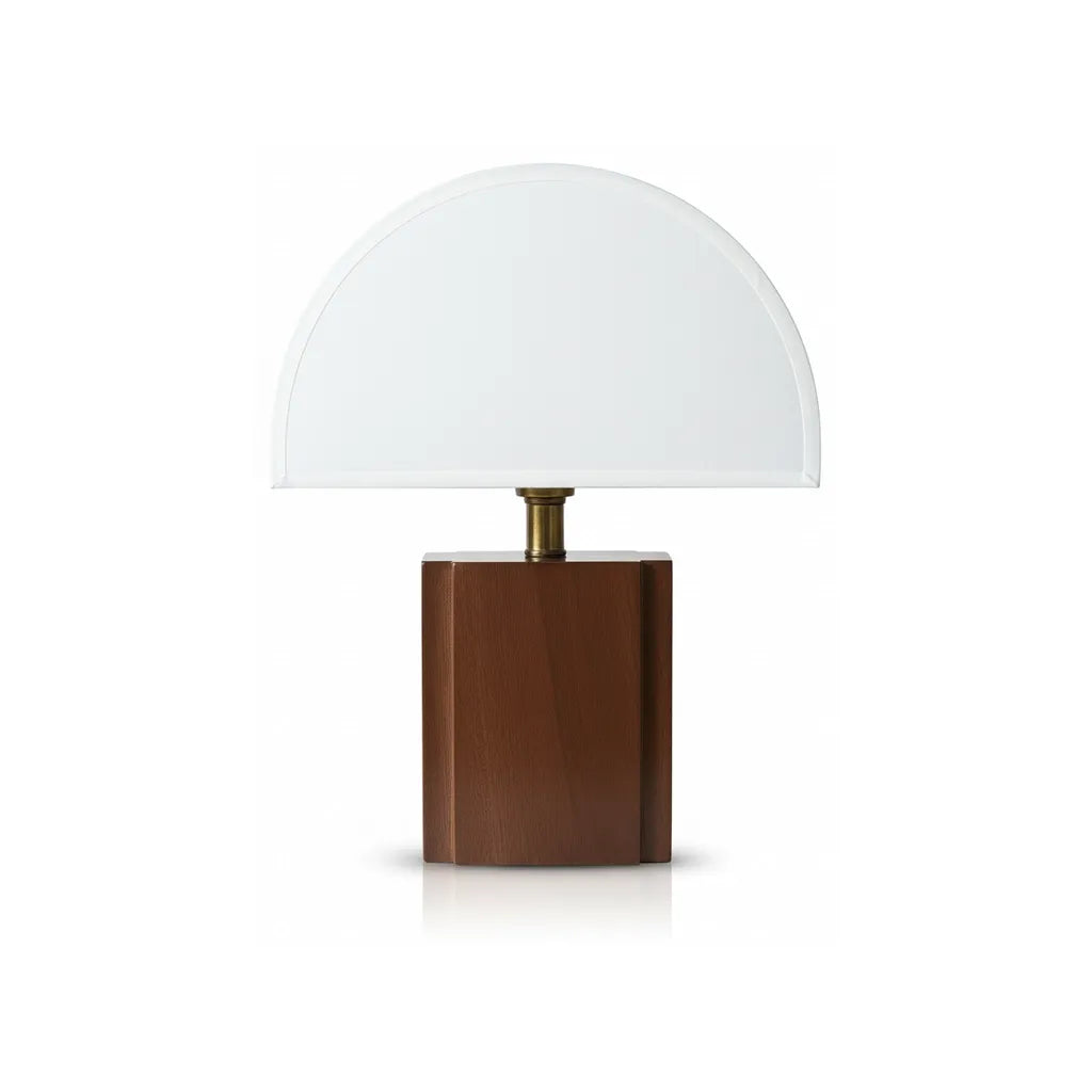 Lampe Champignon Bois