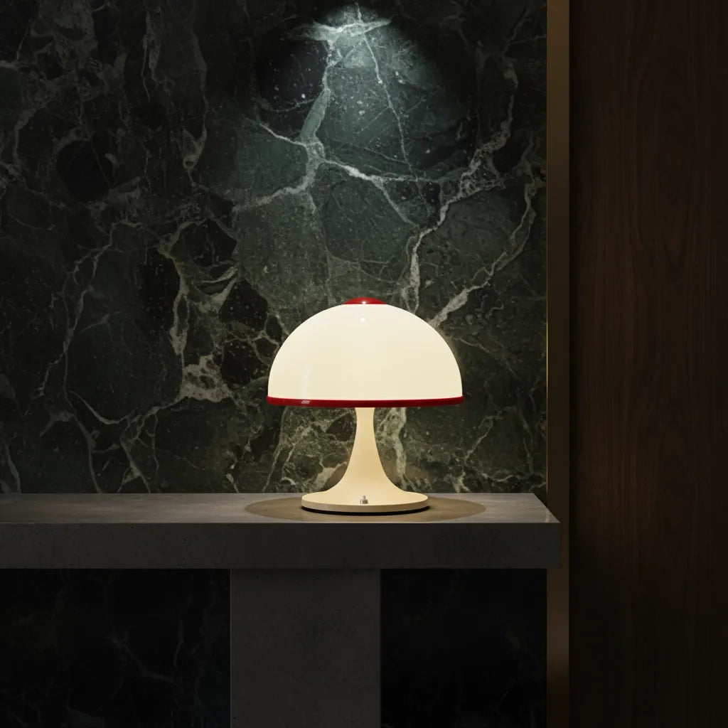 Lampe Champignon Style Vintage