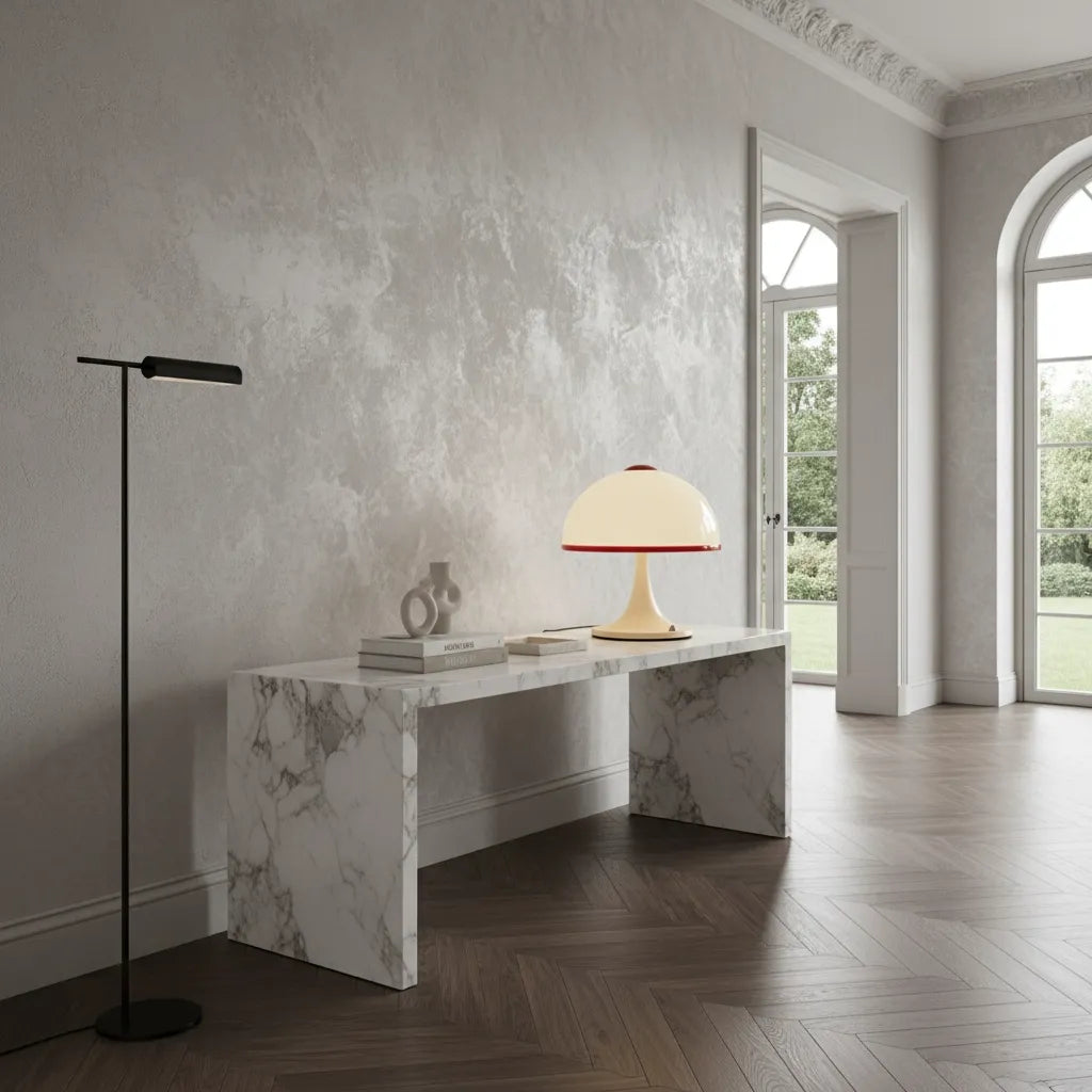 Lampe Champignon Style Vintage