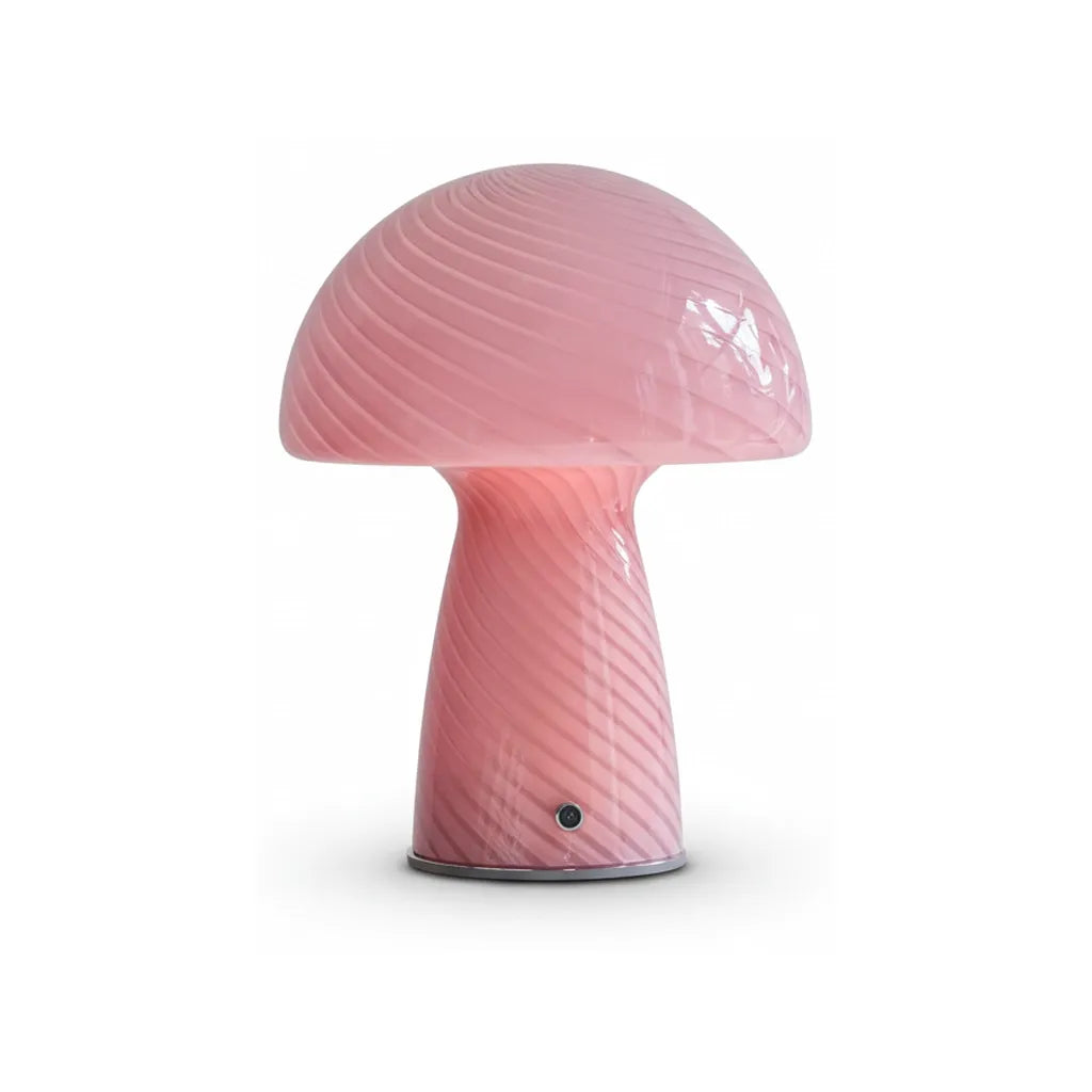 Lampe Champignon Verre