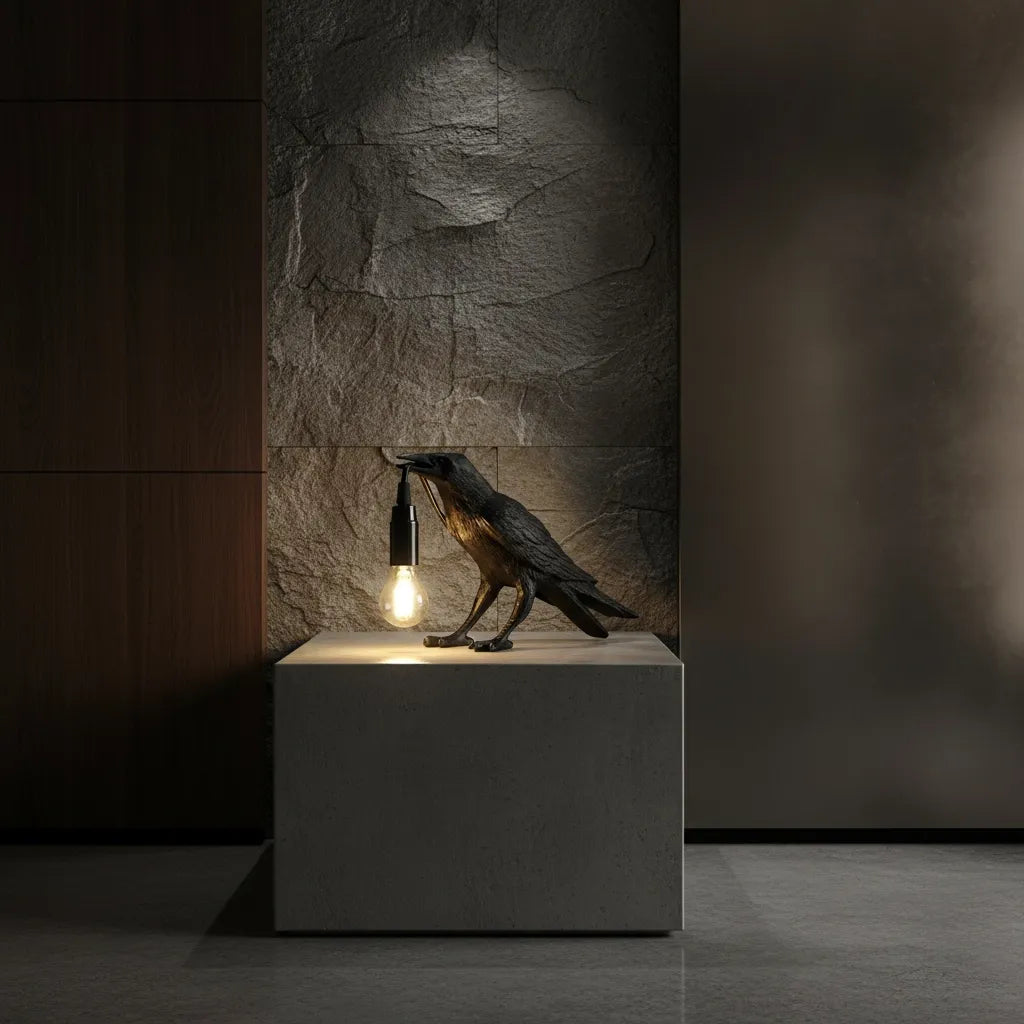 Lampe Corbeau