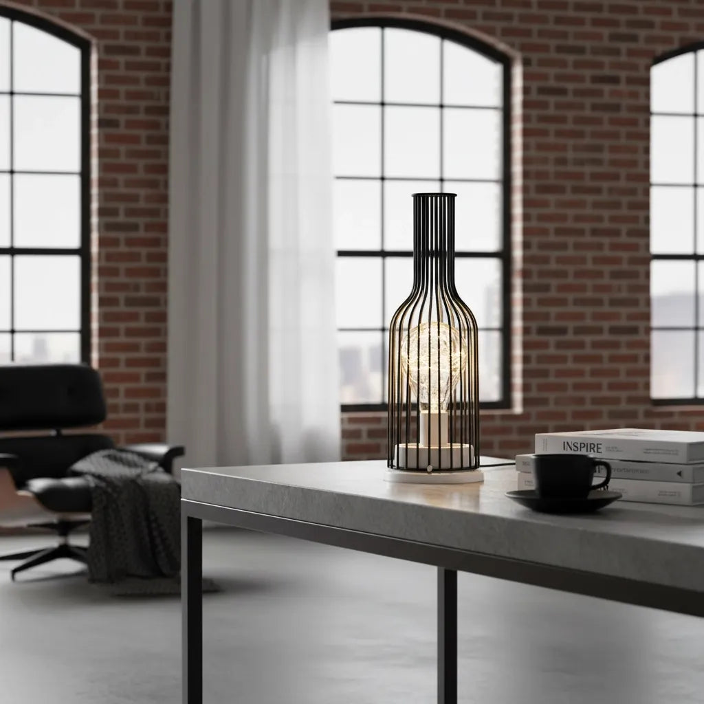 Lampe de Chevet à Pile