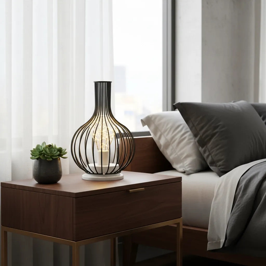 Lampe de Chevet à Pile