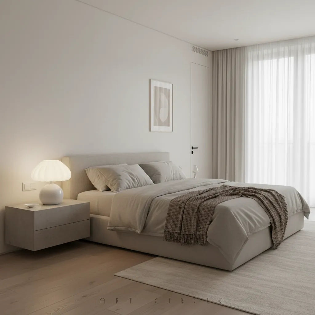 Lampe de Chevet Blanc