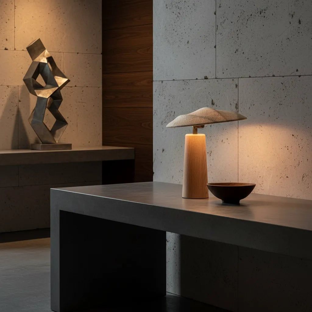 Lampe de Chevet Bois Design