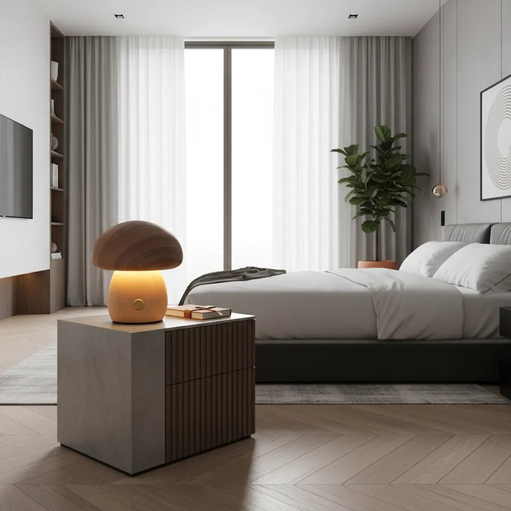 Lampe de Chevet Champignon
