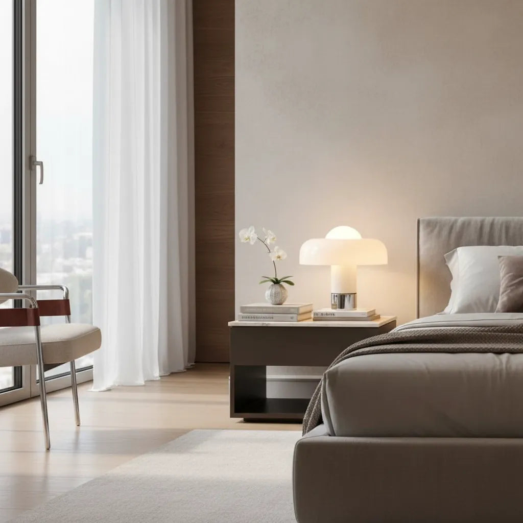 Lampe de Chevet Champignon Design