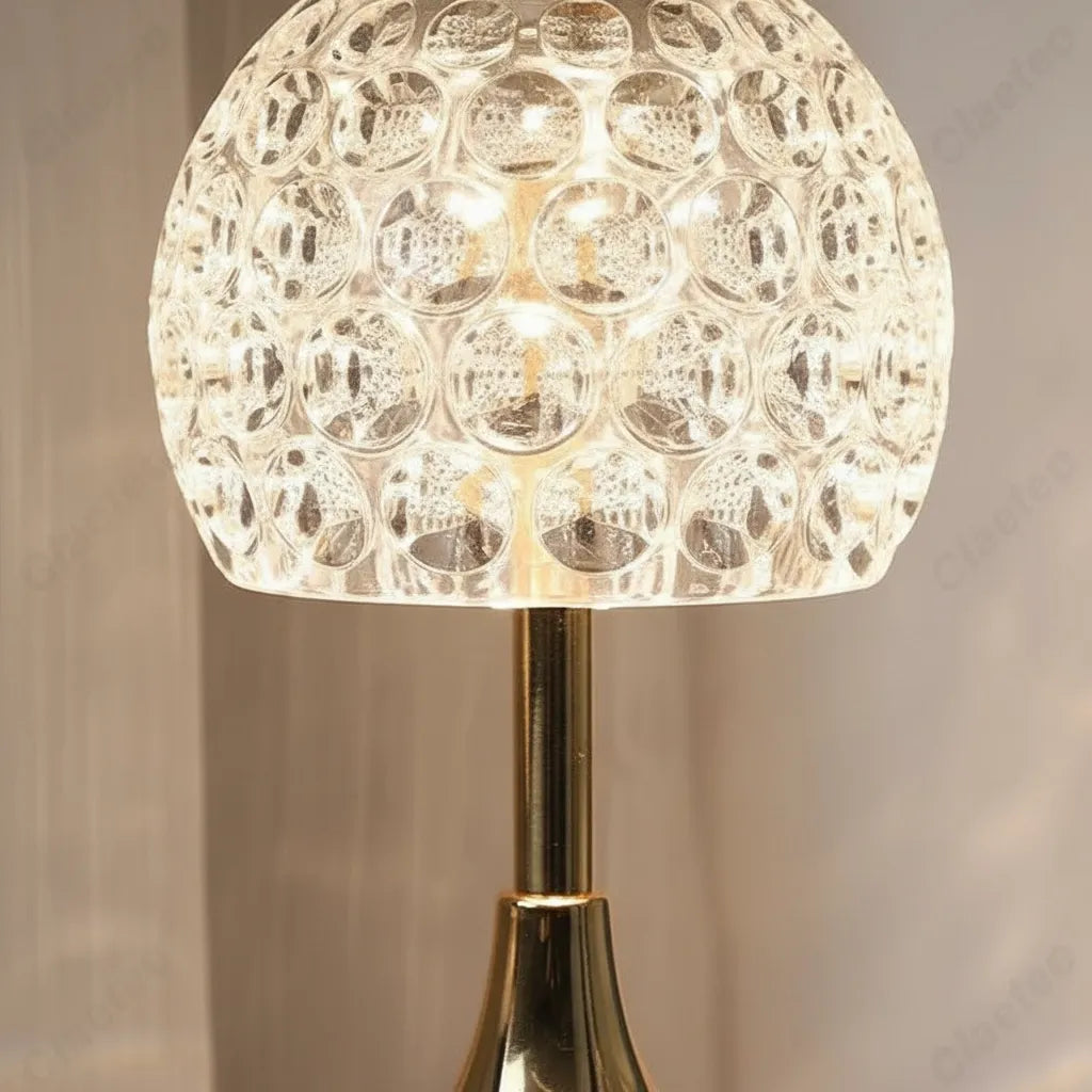Lampe de Chevet Cristal Sans Fil