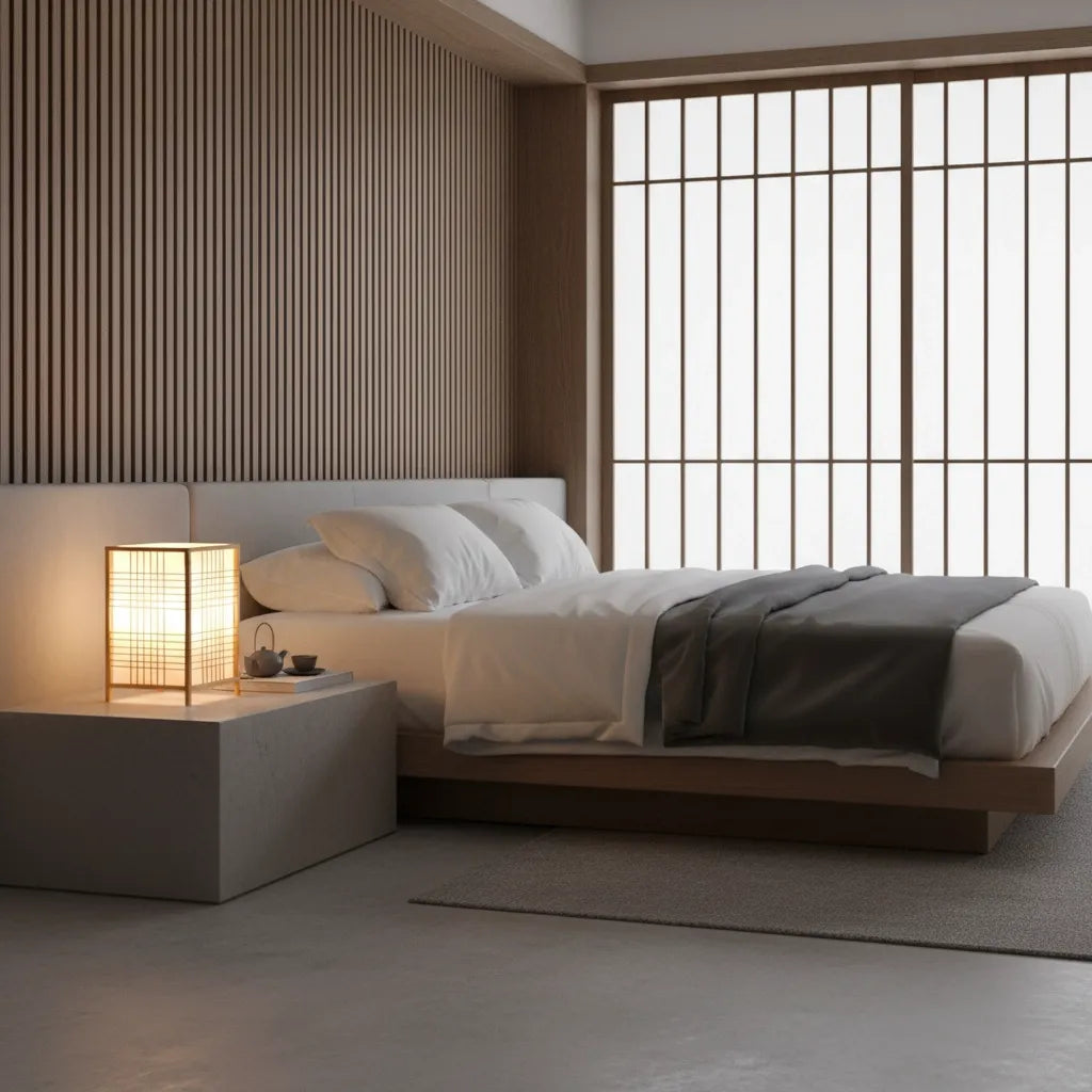 Lampe de Chevet en Bambou