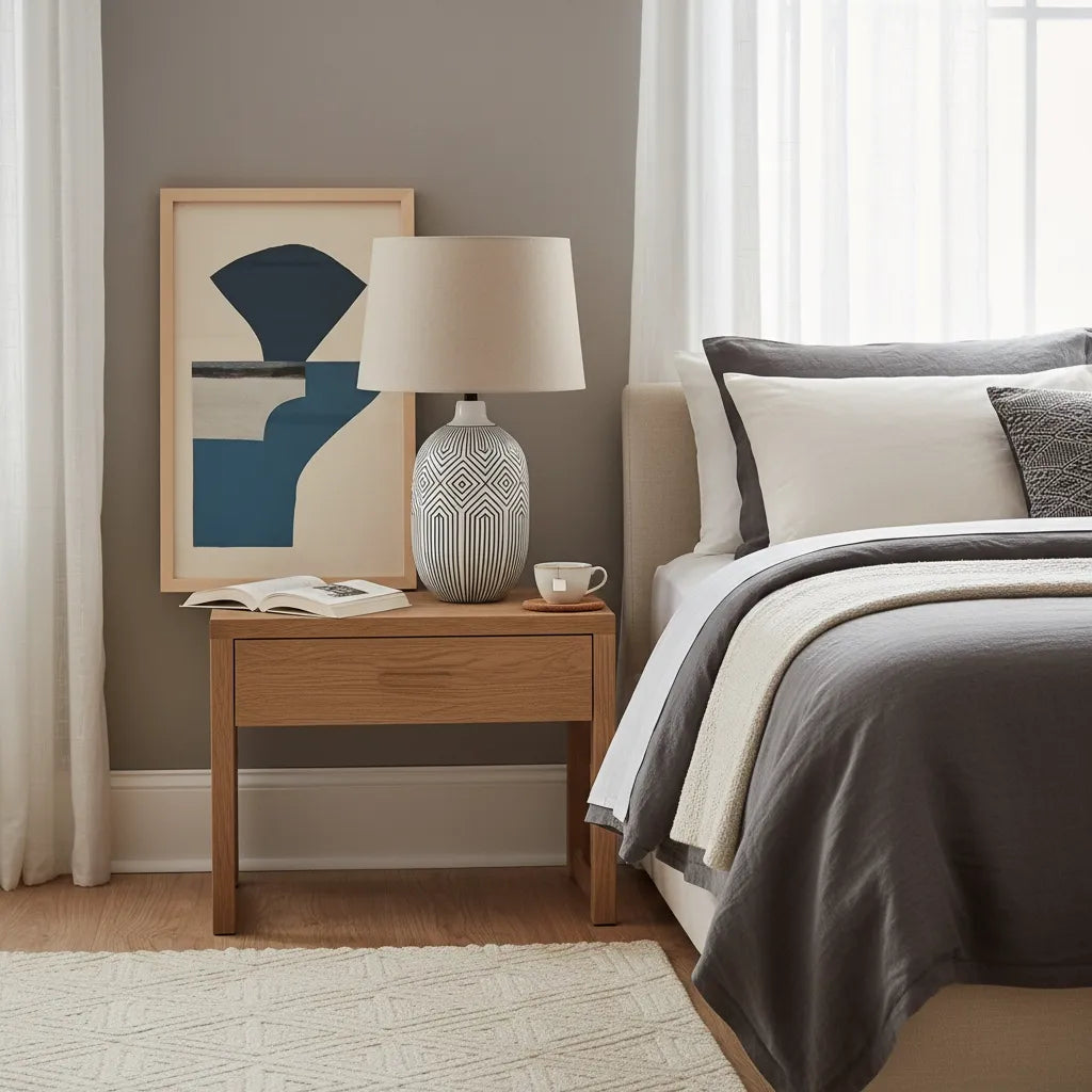 Lampe de Chevet en Céramique