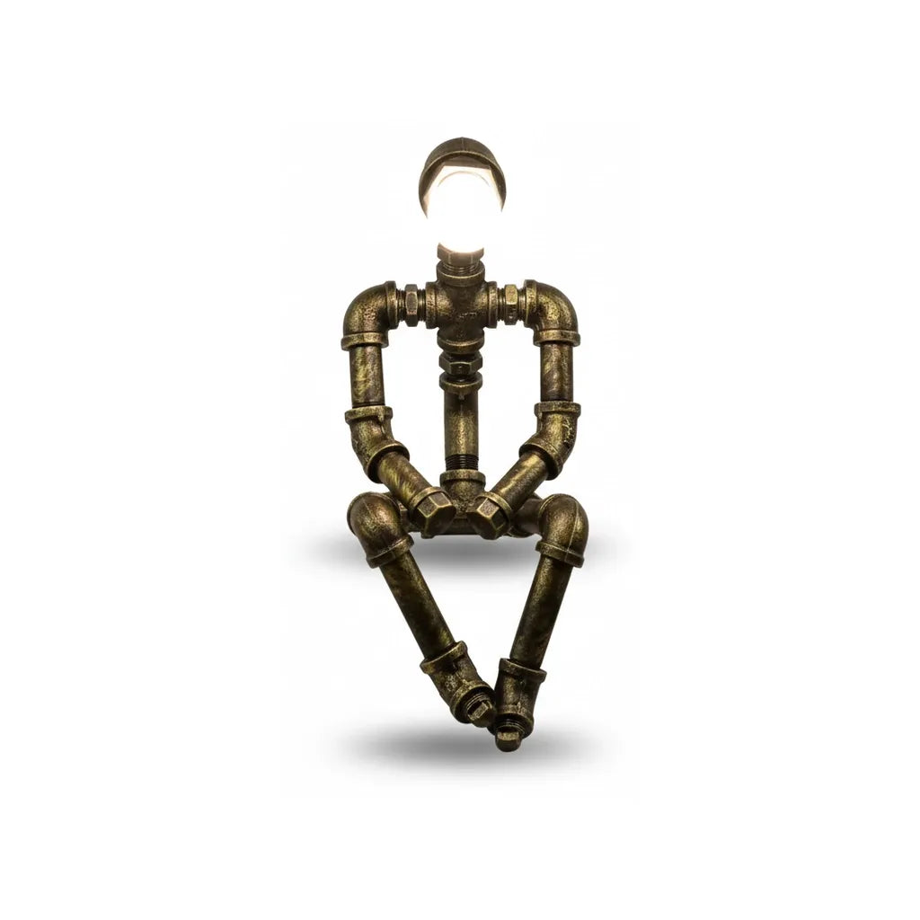 Lampe de Chevet en Fer Forgé