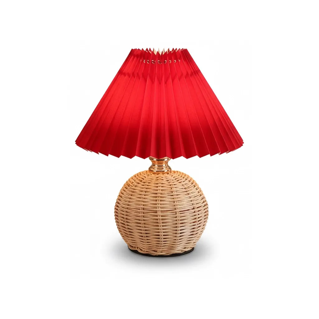 Lampe de Chevet en Osier