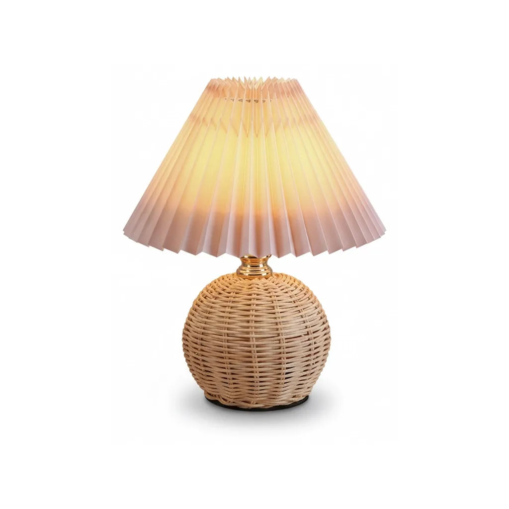 Lampe de Chevet en Osier