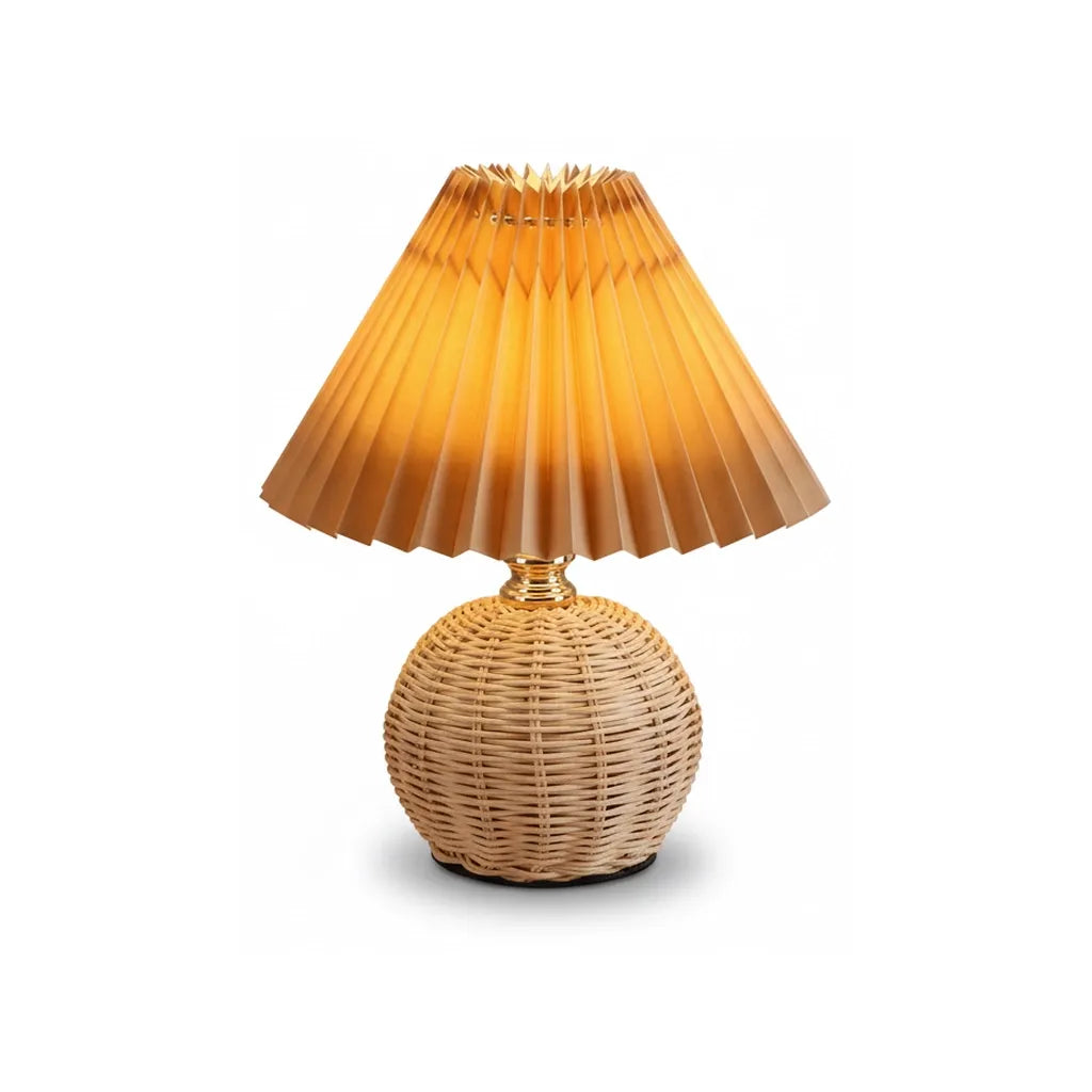 Lampe de Chevet en Osier