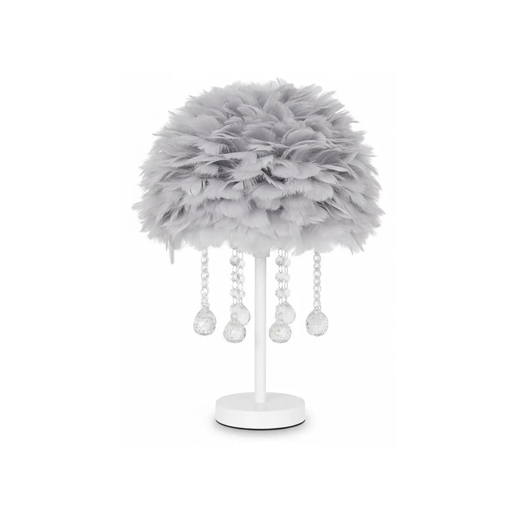 Lampe de Chevet en Plume