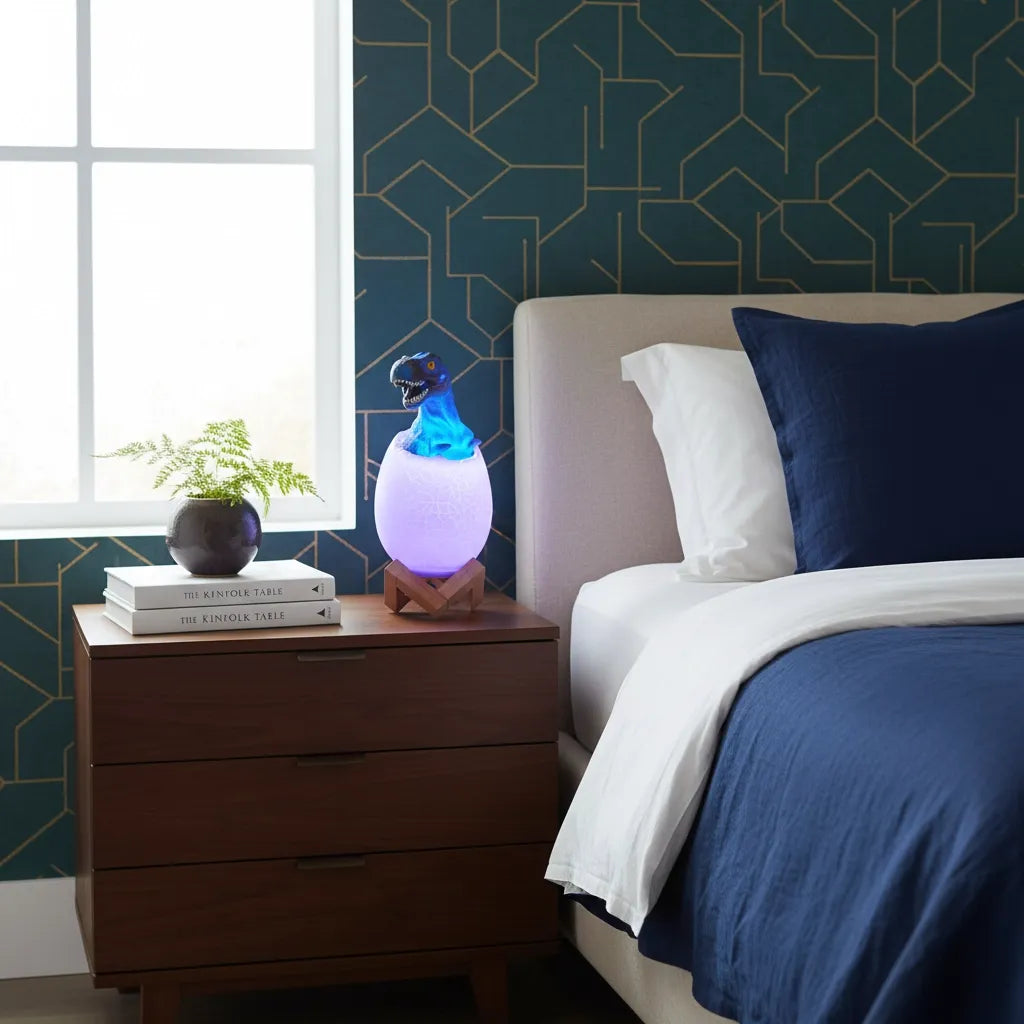 Lampe de Chevet Enfant Dinosaure