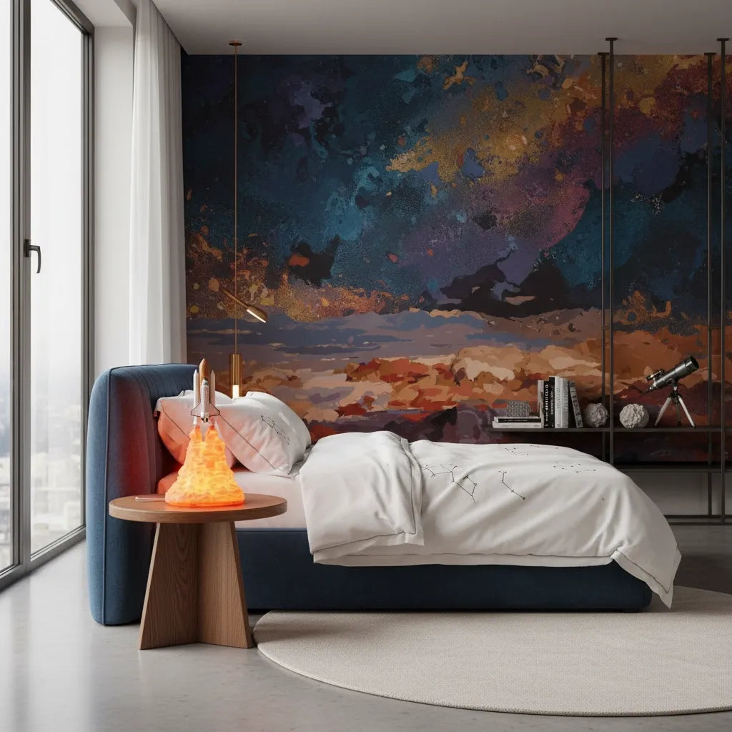 Lampe de Chevet Enfant Fusée