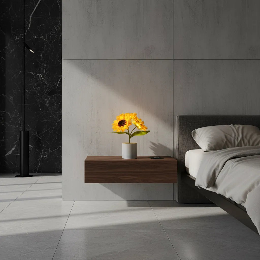 Lampe de Chevet Fleur de Tournesol