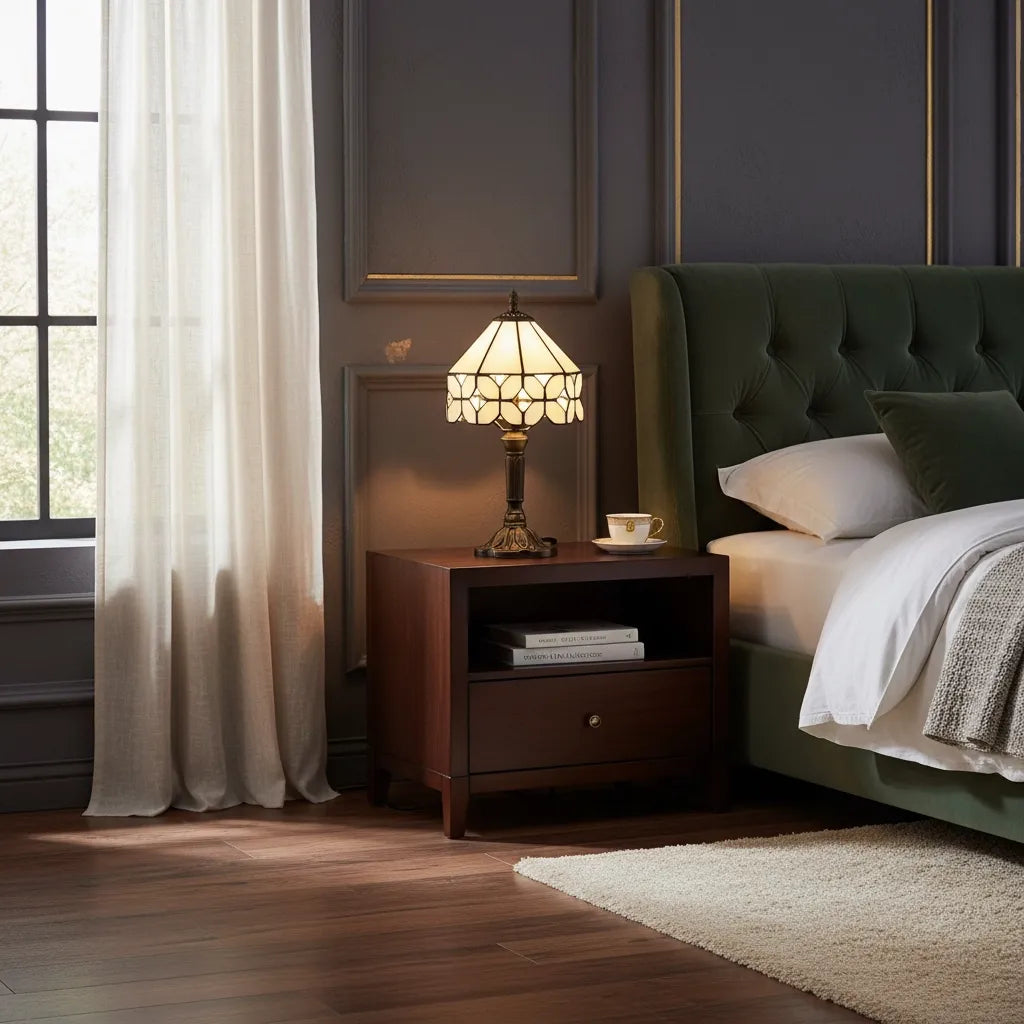 Lampe de Chevet Industrielle Tiffany