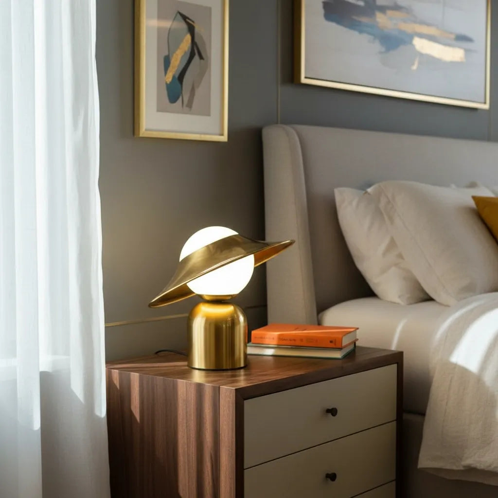 Lampe de Chevet Laiton