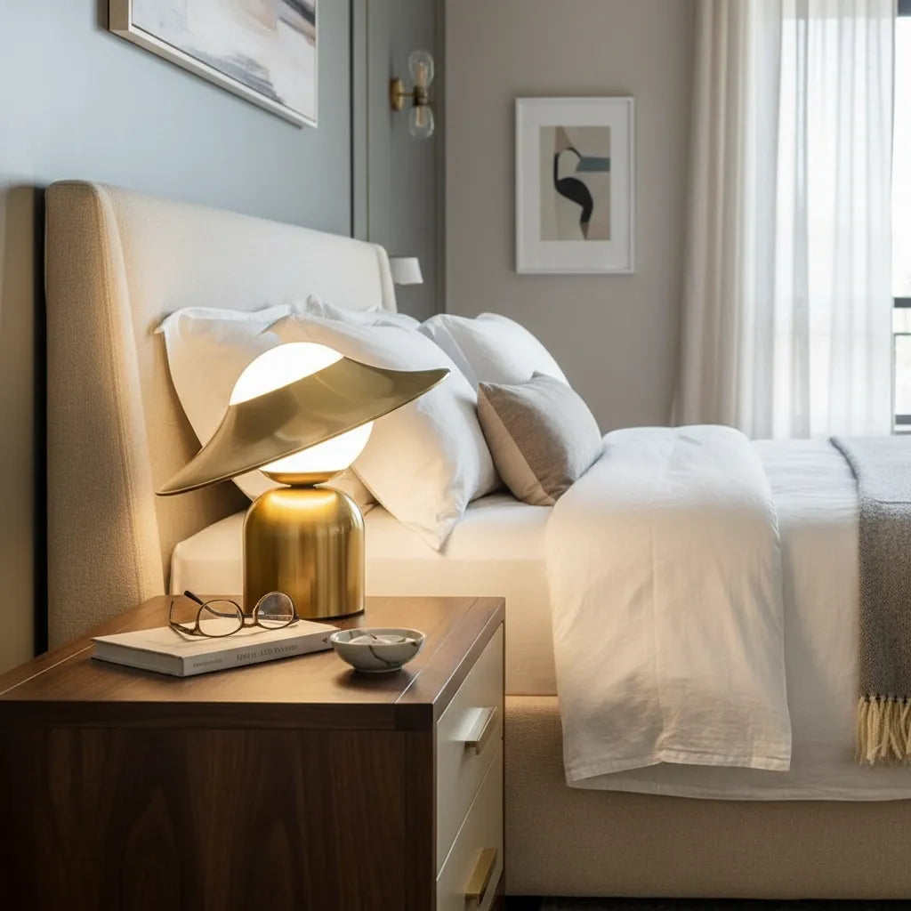 Lampe de Chevet Laiton