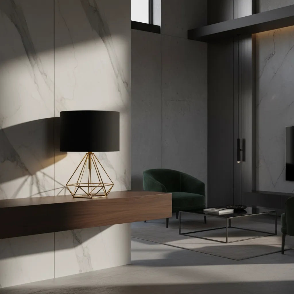 Lampe de Chevet Noir