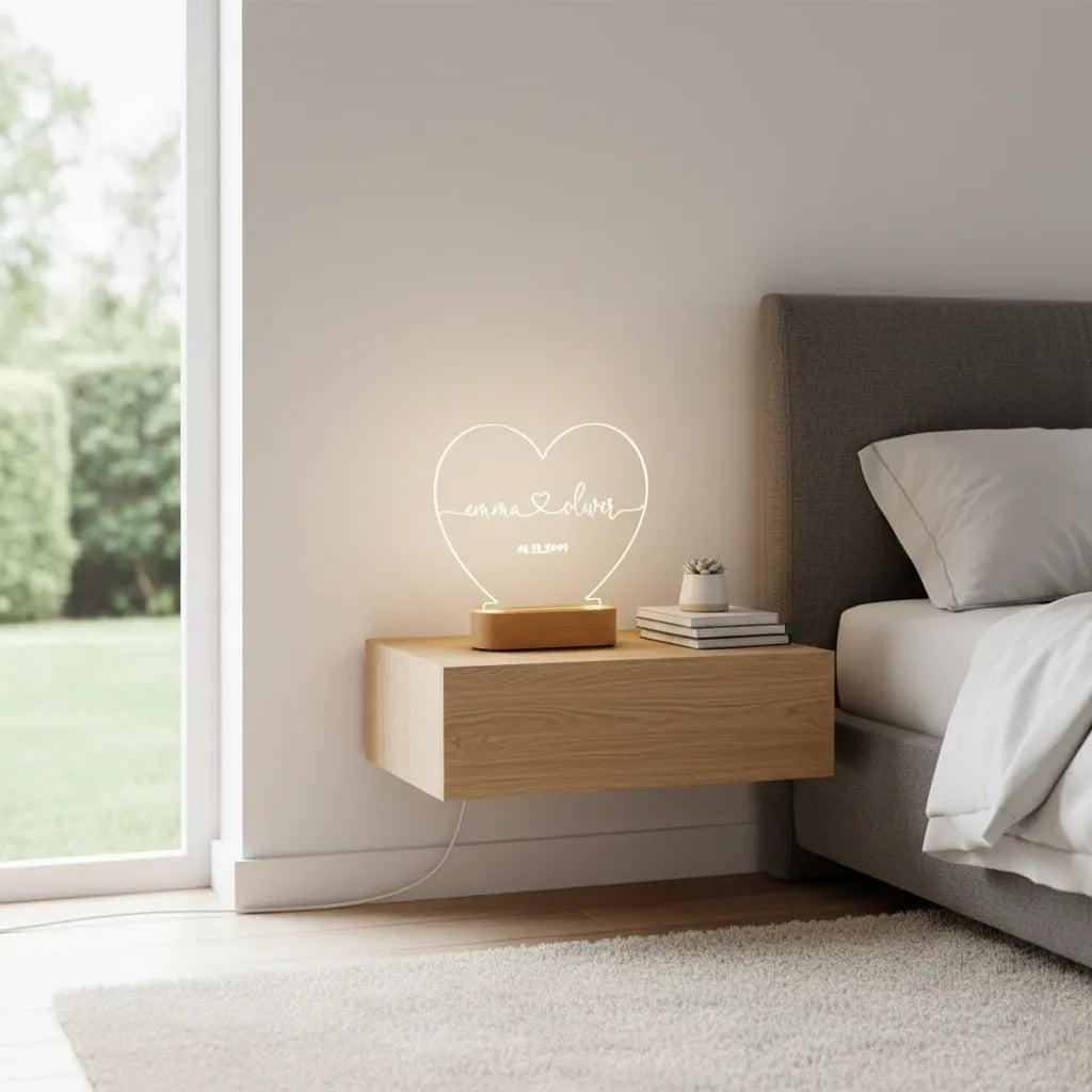 Lampe de Chevet Personnalisé Prénom
