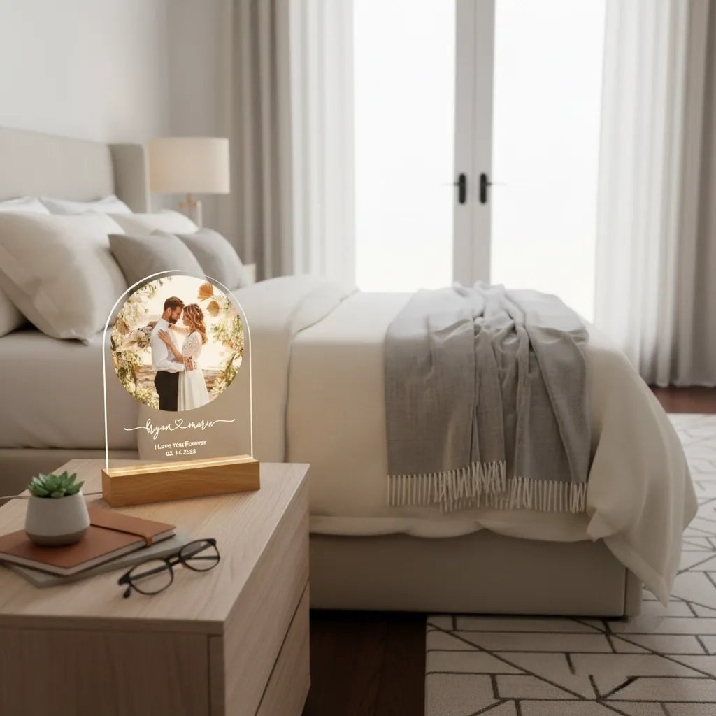 Lampe de Chevet Personnalisée