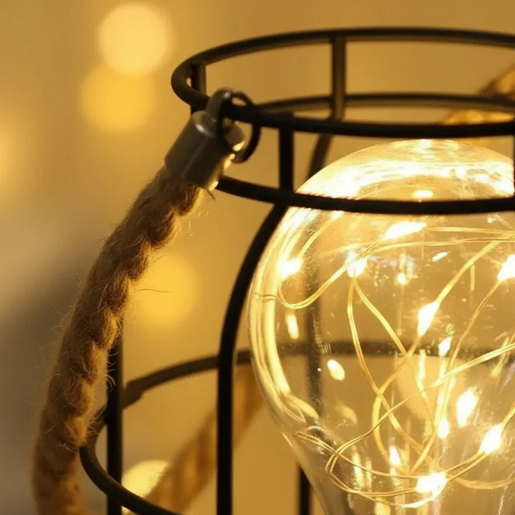 Lampe de Chevet Style Industriel