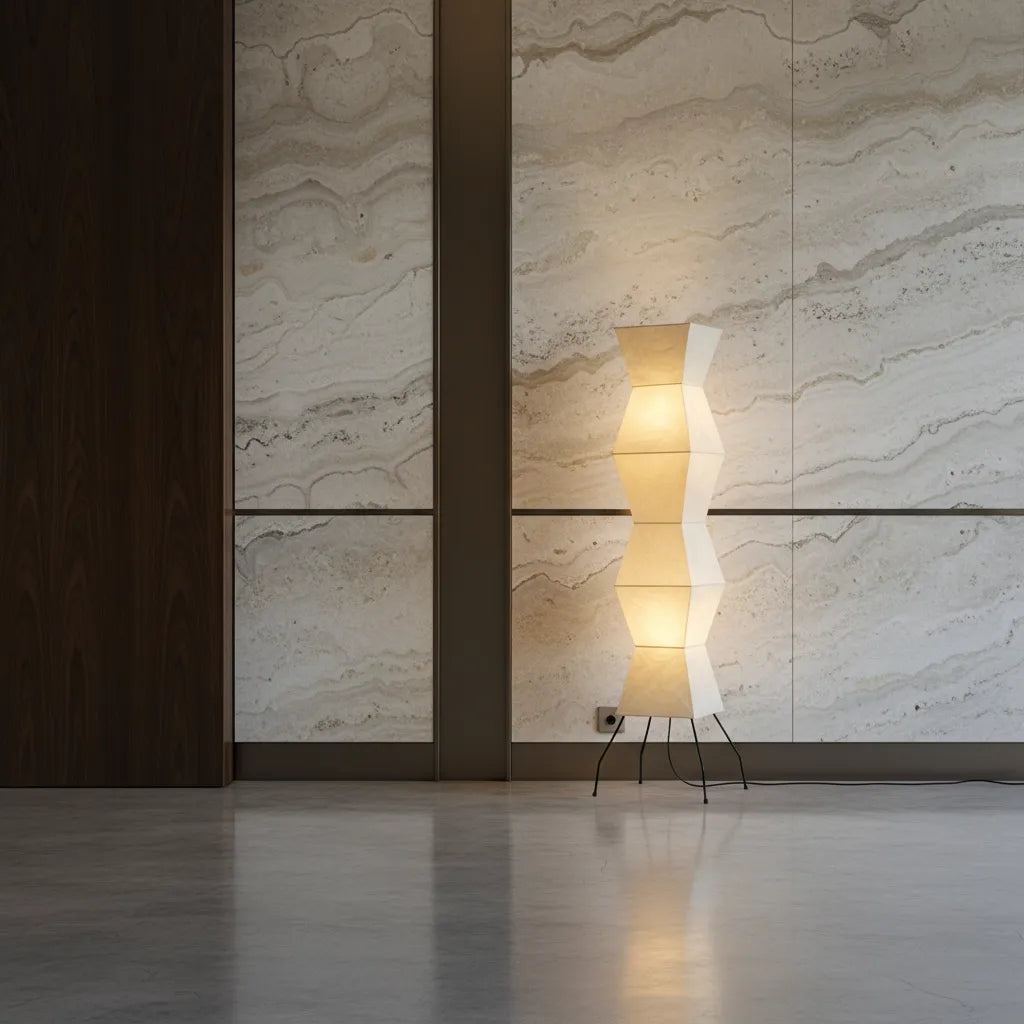 Lampe en Papier de Riz