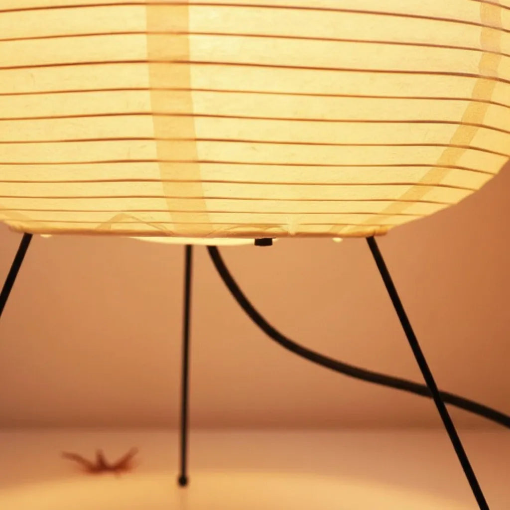 Lampe en Papier Japonaise