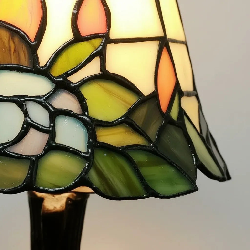 Lampe en Vitrail Tiffany
