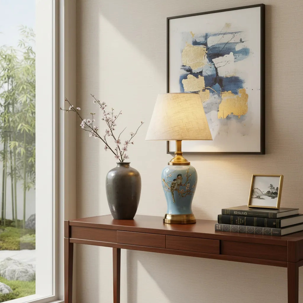 Lampe Japonaise Artisanale