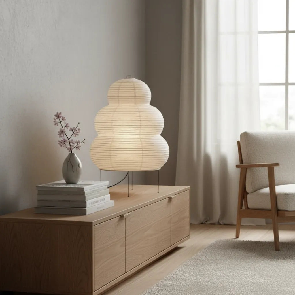 Lampe Japonaise Papier