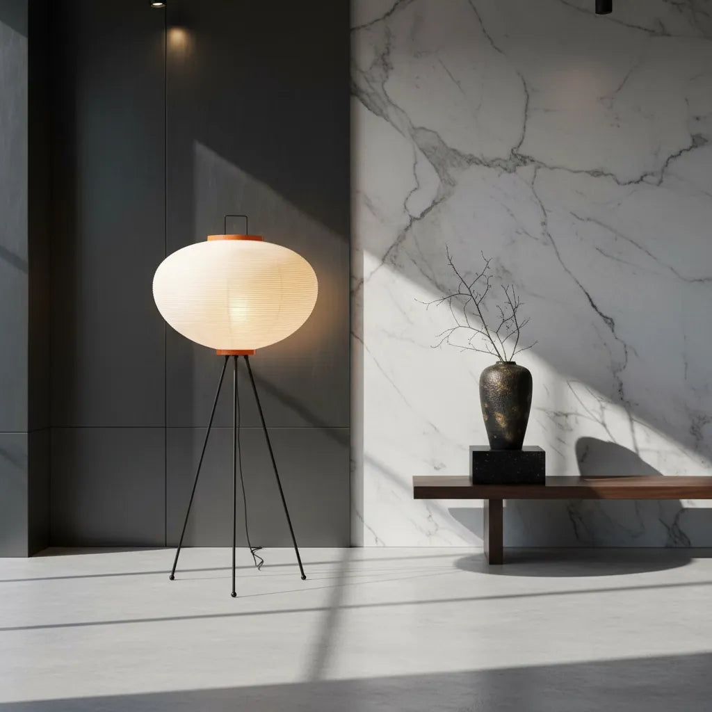 Lampe Japonaise sur Pied