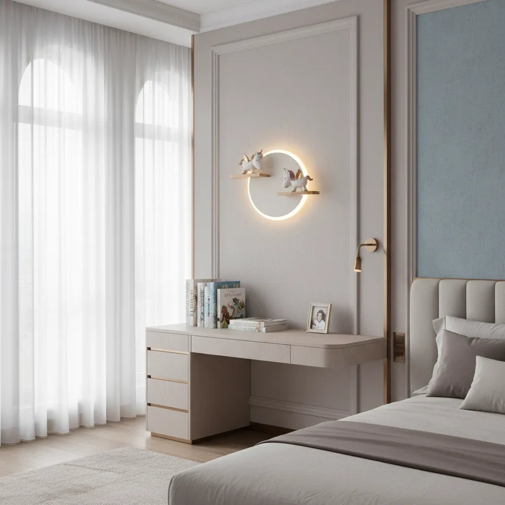 Lampe Licorne de Chevet