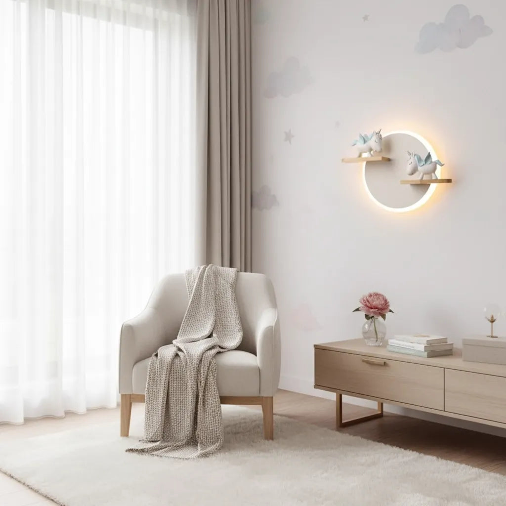 Lampe Licorne de Chevet