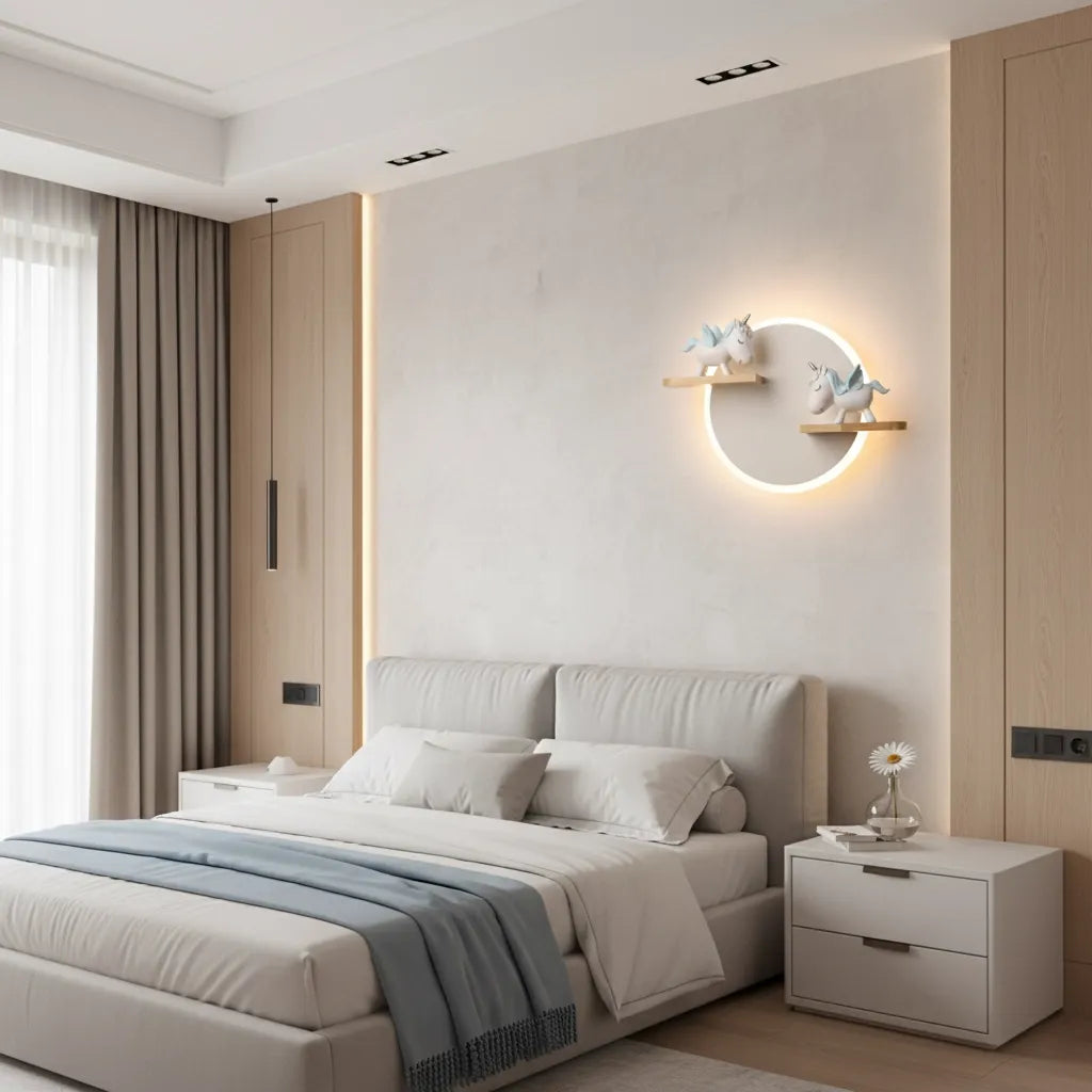 Lampe Licorne de Chevet